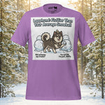 Finnish Lapphund Fluffier Than Snowball T-Shirt | Lapphund Designs
