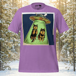 Finnish Lapphund UFO Encounter T-Shirt | Lapphund Designs