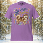 Finnish Lapphund Born to Be Awesome T-Shirt | Lapphund Designs