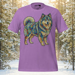 Finnish Lapphund Mosaic Spirit Lappy Style Tee | Lapphund Designs