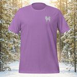 Finnish Lapphund Minimalist Silhouette T-Shirt | Lapphund Designs