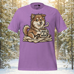 Finnish Lapphund Rise & Woof Coffee T-Shirt | Lapphund Designs