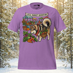 Finnish Lapphund Local Market Adventure Heritage Graphic T-Shirt | Lapphund Designs