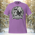 Finnish Lapphund Sisu and Loyalty Heritage Graphic T-Shirt | Lapphund Designs