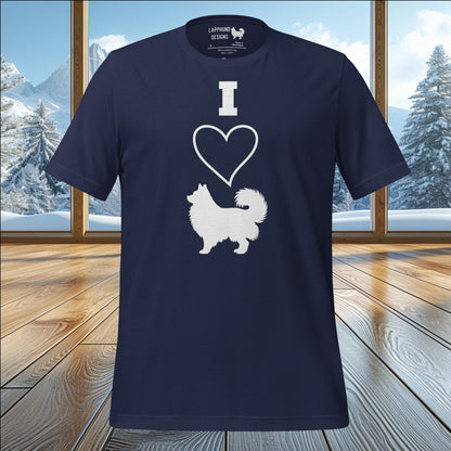 I Love My Lapphund T-Shirt – Perfect for Proud Lapphund Owners & Dog Lovers