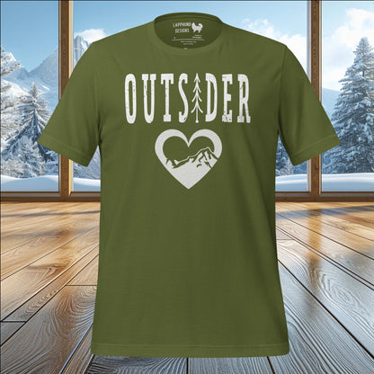 Outsider T-Shirt – Celebrate Nature & Adventure with Bold Outdoor Style