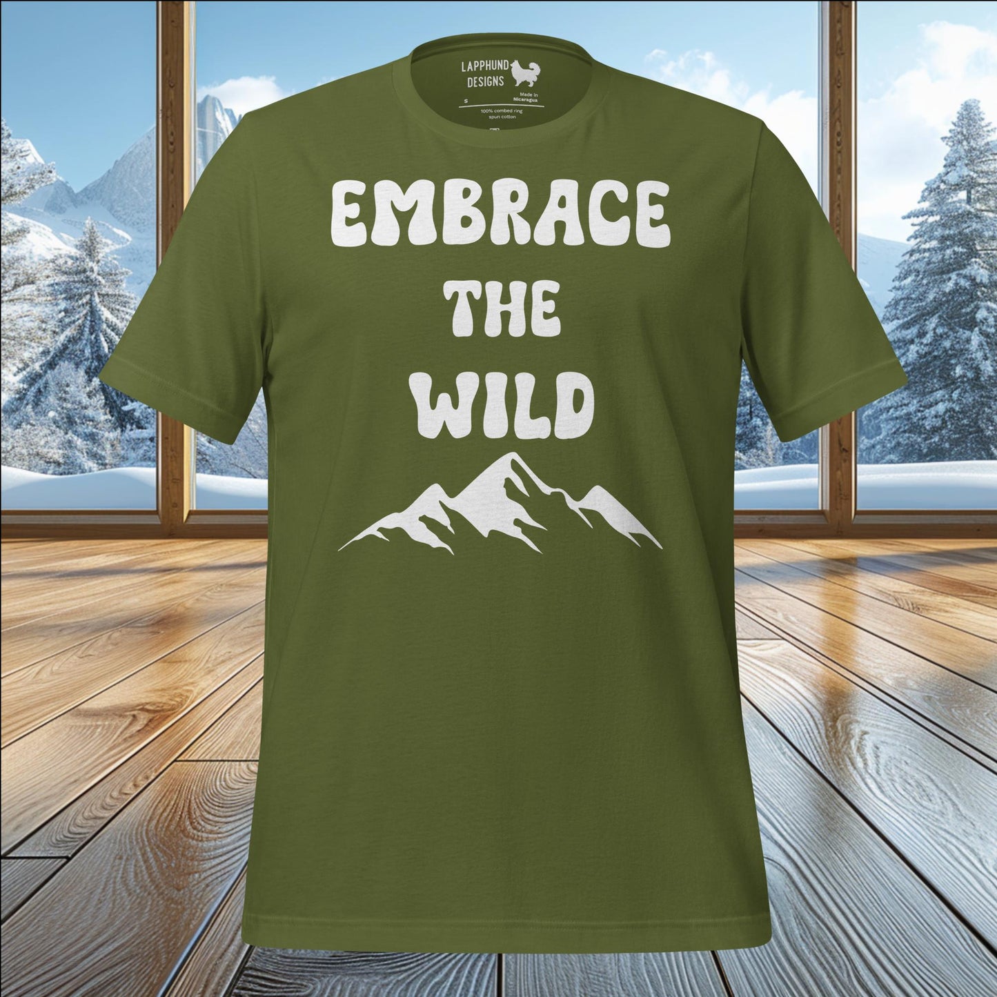 Embrace the Wild T-Shirt – Bold Outdoor Apparel for Nature Lovers & Adventurers