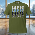 LAPPY Gradient T-Shirt – Bold, Colorful Design for Lapphund Lovers