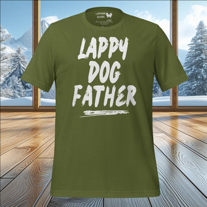 Lappy Dog Father T-Shirt – Perfect for Proud Lapphund Dads & Dog Lovers