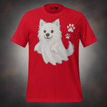 Finnish Lapphund Ghost Pup Halloween T-Shirt