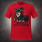 Finnish Lapphund Witch’s Best Friend Halloween T-Shirt