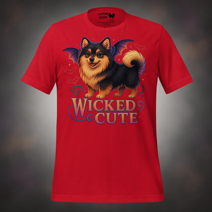 Finnish Lapphund Wicked Cute Halloween T-Shirt