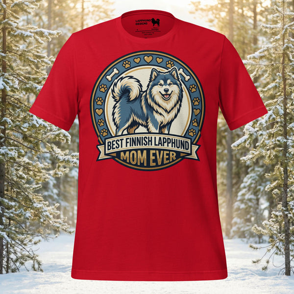 Finnish Lapphund Best Mom Ever Tee | Lapphund Designs