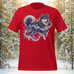 Finnish Lapphund Northern Spirit Lappy Style Tee | Lapphund Designs