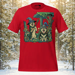 Finnish Lapphund Forest Friends Lappy Style Tee | Lapphund Designs