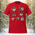 Finnish Lapphund Expressive Emotions Lappy Style Tee | Lapphund Designs
