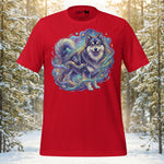 Finnish Lapphund Celestial Nebula T-Shirt | Lapphund Designs
