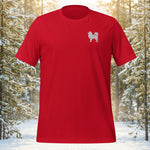 Finnish Lapphund Minimalist Silhouette T-Shirt | Lapphund Designs