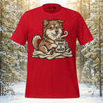 Finnish Lapphund Rise & Woof Coffee T-Shirt | Lapphund Designs