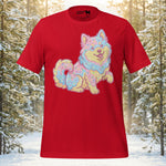 Finnish Lapphund Pastel Sprinkles Sweet Treat Graphic T-Shirt | Lapphund Designs