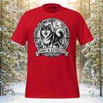 Finnish Lapphund Sisu and Loyalty Heritage Graphic T-Shirt | Lapphund Designs