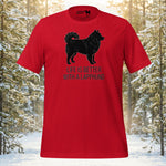 Finnish Lapphund Life is Better with a Lapphund Minimalist Graphic T-Shirt | Lapphund Designs