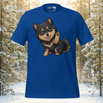 Finnish Lapphund Little Wave Lappy Tee | Lapphund Designs