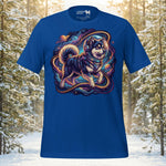 Finnish Lapphund Cosmic Adventure T-Shirt | Lapphund Designs