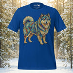 Finnish Lapphund Mosaic Spirit Lappy Style Tee | Lapphund Designs