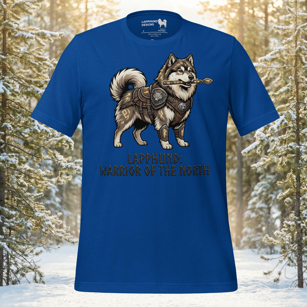 Finnish Lapphund Warrior of the North Lappy Style Tee | Lapphund Designs
