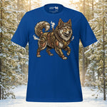 Finnish Lapphund Clockwork Guardian T-Shirt | Lapphund Designs