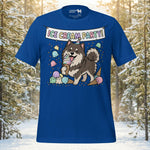 Finnish Lapphund Ice Cream Party T-Shirt | Lapphund Designs