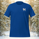 Finnish Lapphund Minimalist Silhouette T-Shirt | Lapphund Designs