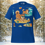 Finnish Lapphund Beach Party Adventure Graphic T-Shirt | Lapphund Designs