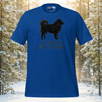 Finnish Lapphund Life is Better with a Lapphund Minimalist Graphic T-Shirt | Lapphund Designs