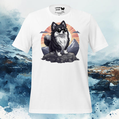 Finnish Lapphund T-Shirt – Majestic Mountain Life Design for Adventurers