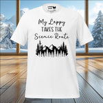 My Lappy Takes the Scenic Route T-Shirt – Adventure with Your Lapphund