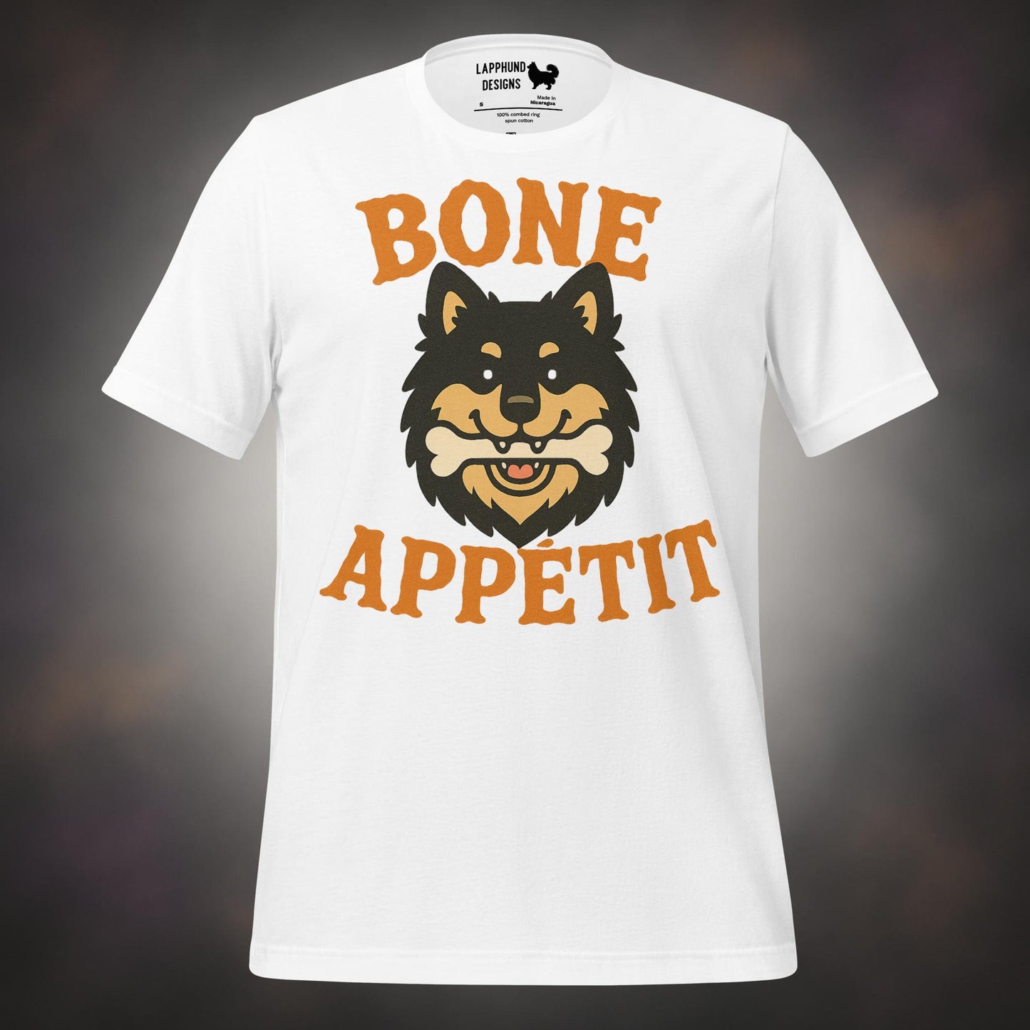 Finnish Lapphund Bone Appétit Halloween T-Shirt