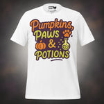 Finnish Lapphund Pumpkins, Paws & Potions Halloween T-Shirt