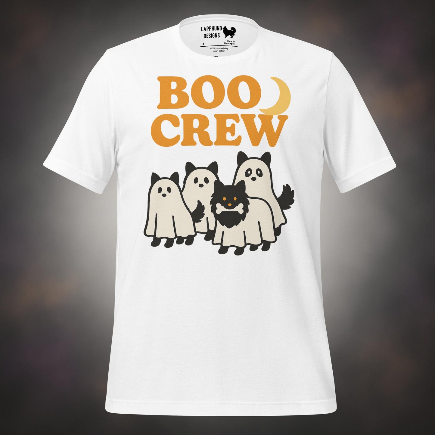 Finnish Lapphund Boo Crew Halloween T-Shirt