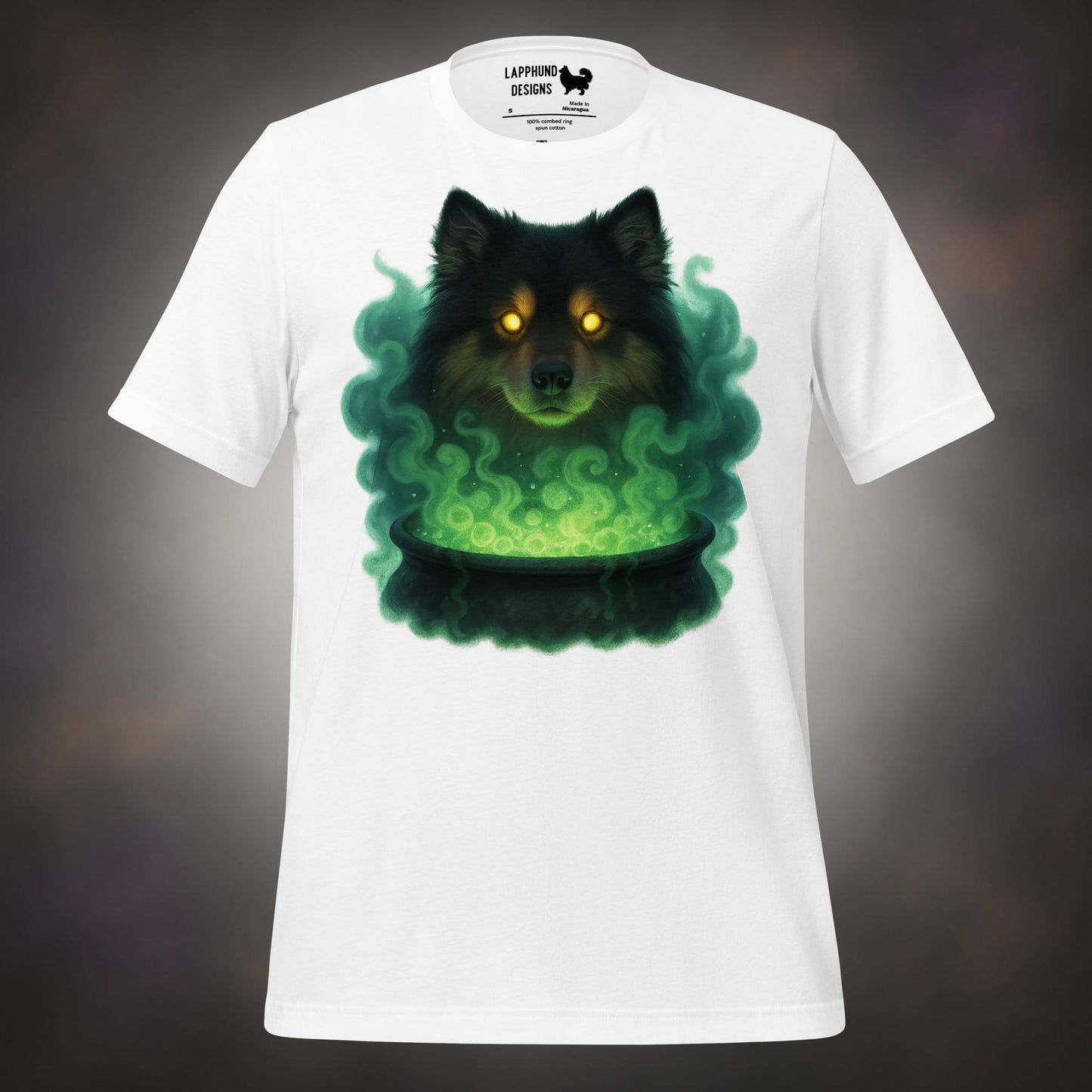 Finnish Lapphund Mystic Cauldron Halloween T-Shirt