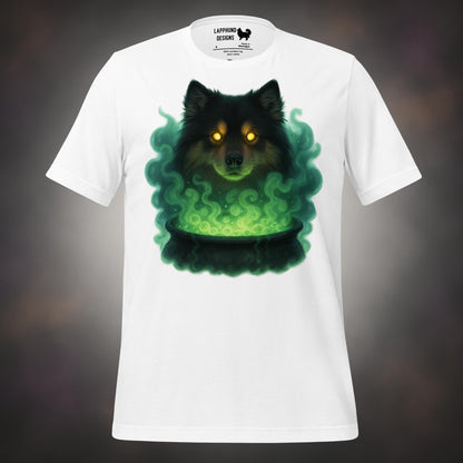 Finnish Lapphund Mystic Cauldron Halloween T-Shirt