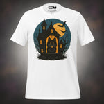 Finnish Lapphund Haunted House Halloween T-Shirt