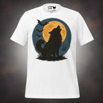 Finnish Lapphund Halloween Moon Howl T-Shirt