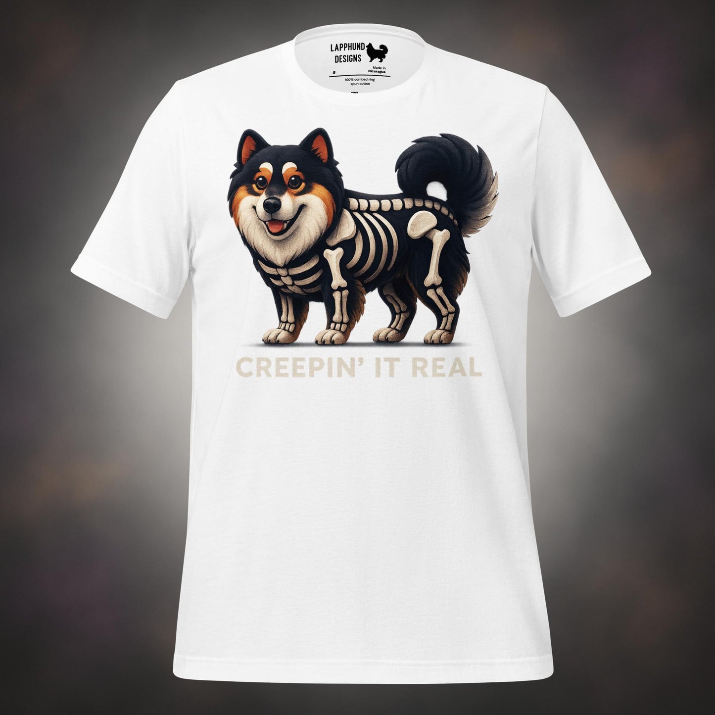 Finnish Lapphund Creepin’ It Real Halloween T-Shirt