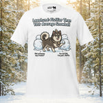 Finnish Lapphund Fluffier Than Snowball T-Shirt | Lapphund Designs