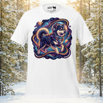 Finnish Lapphund Cosmic Adventure T-Shirt | Lapphund Designs