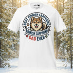 Finnish Lapphund Best Dad Ever T-Shirt | Lapphund Designs