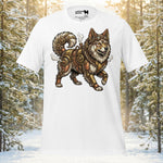 Finnish Lapphund Clockwork Guardian T-Shirt | Lapphund Designs