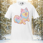 Finnish Lapphund Pastel Sprinkles Sweet Treat Graphic T-Shirt | Lapphund Designs